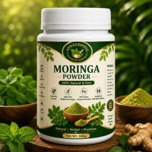 Apnaudhyog Moringa Powder – 100g | Pure Moringa Leaf Powder